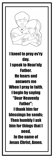 Prayer Reminders Bookmark – The Idea Door